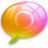 connect0 Pink Orange Icon